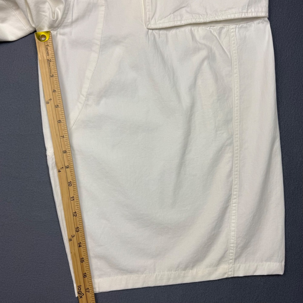 We The Free Costa Pull-On Harem Pants Women XL White Cargo Baggy Utility Chic - Picture 9 of 14